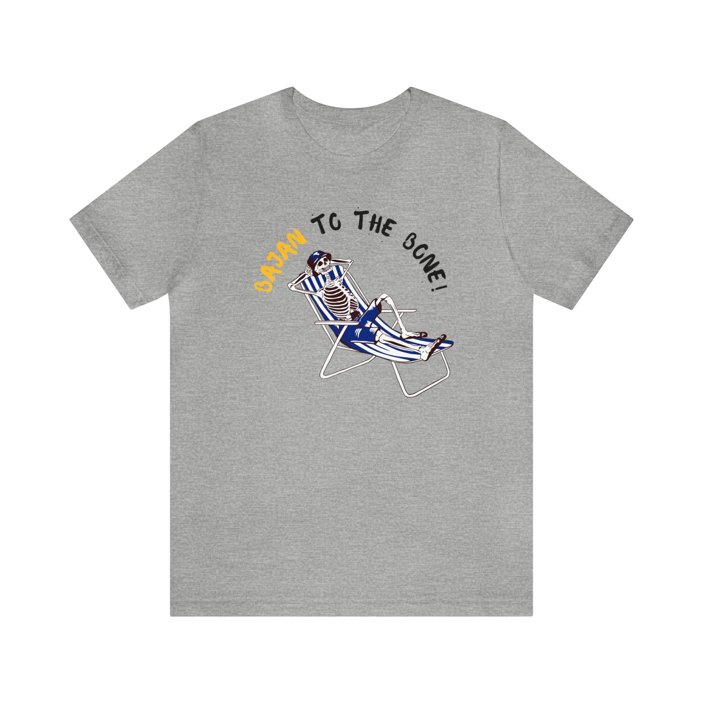 Bajan To The Bone - Unisex Jersey Short Sleeve Tee