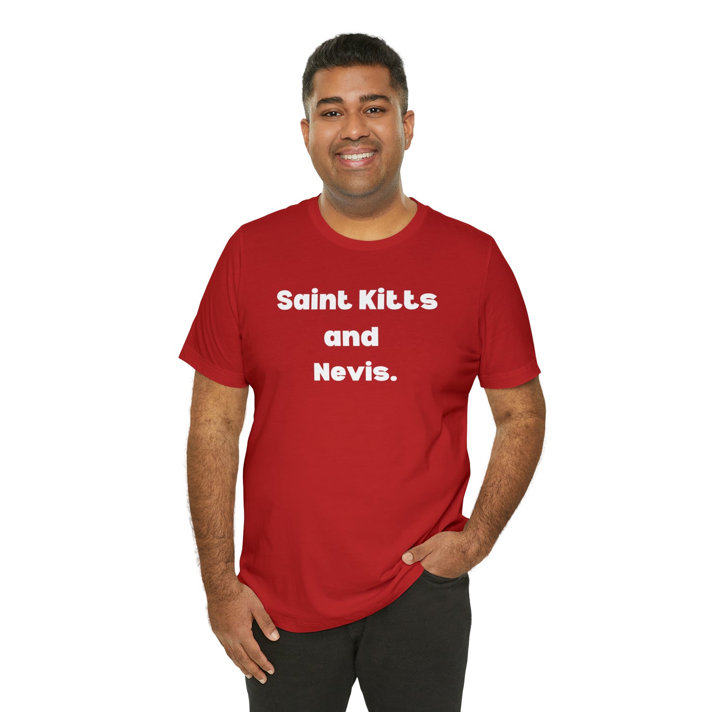 Saint Kitts and Nevis - Unisex Jersey Short Sleeve Tee