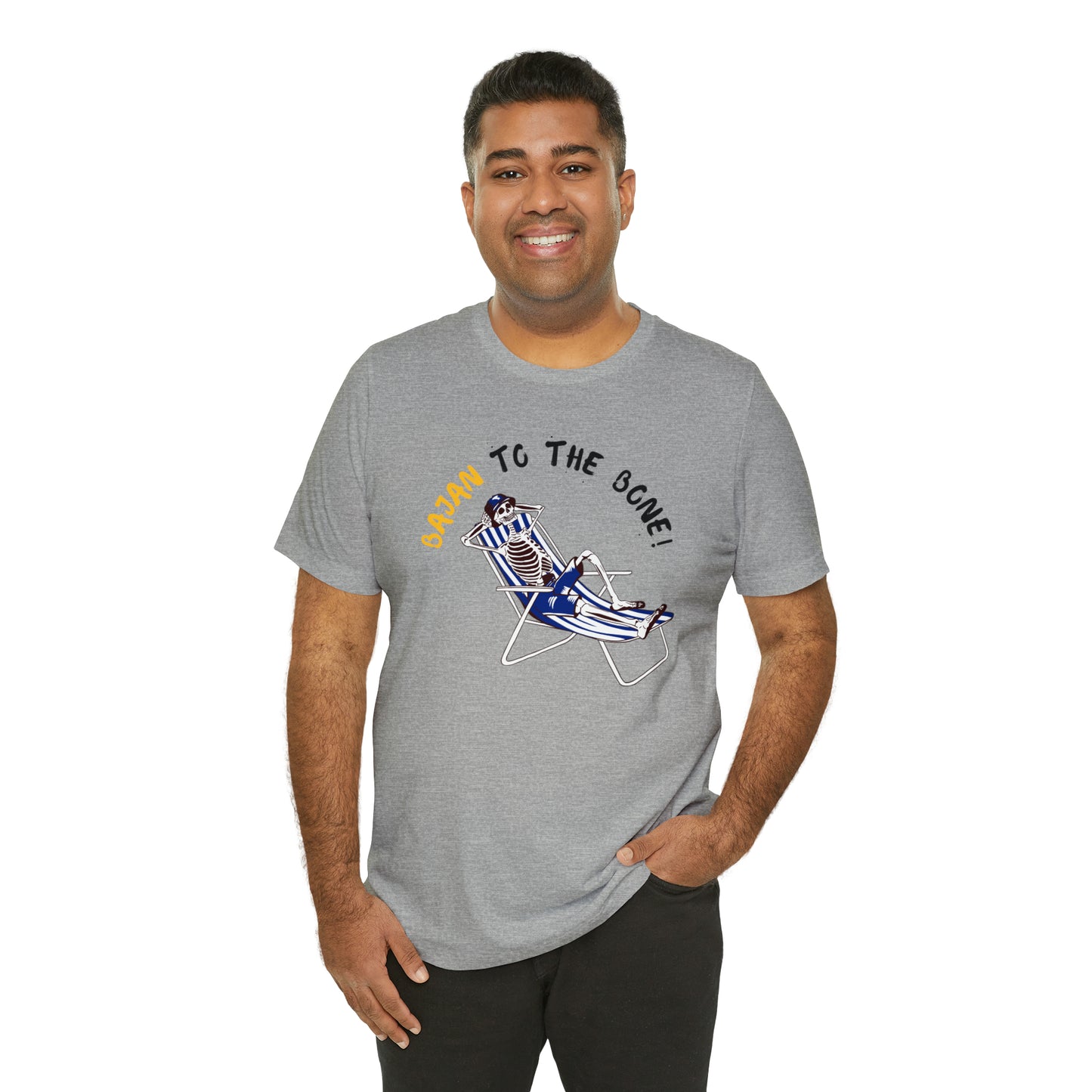 Bajan To The Bone - Unisex Jersey Short Sleeve Tee