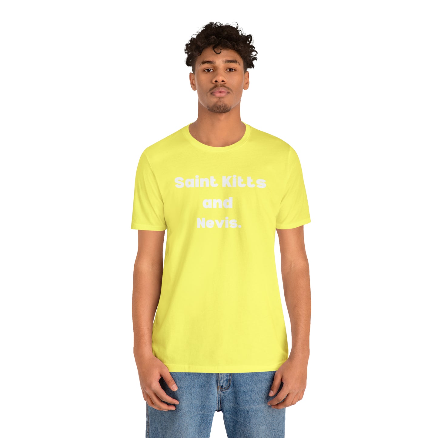 Saint Kitts and Nevis - Unisex Jersey Short Sleeve Tee