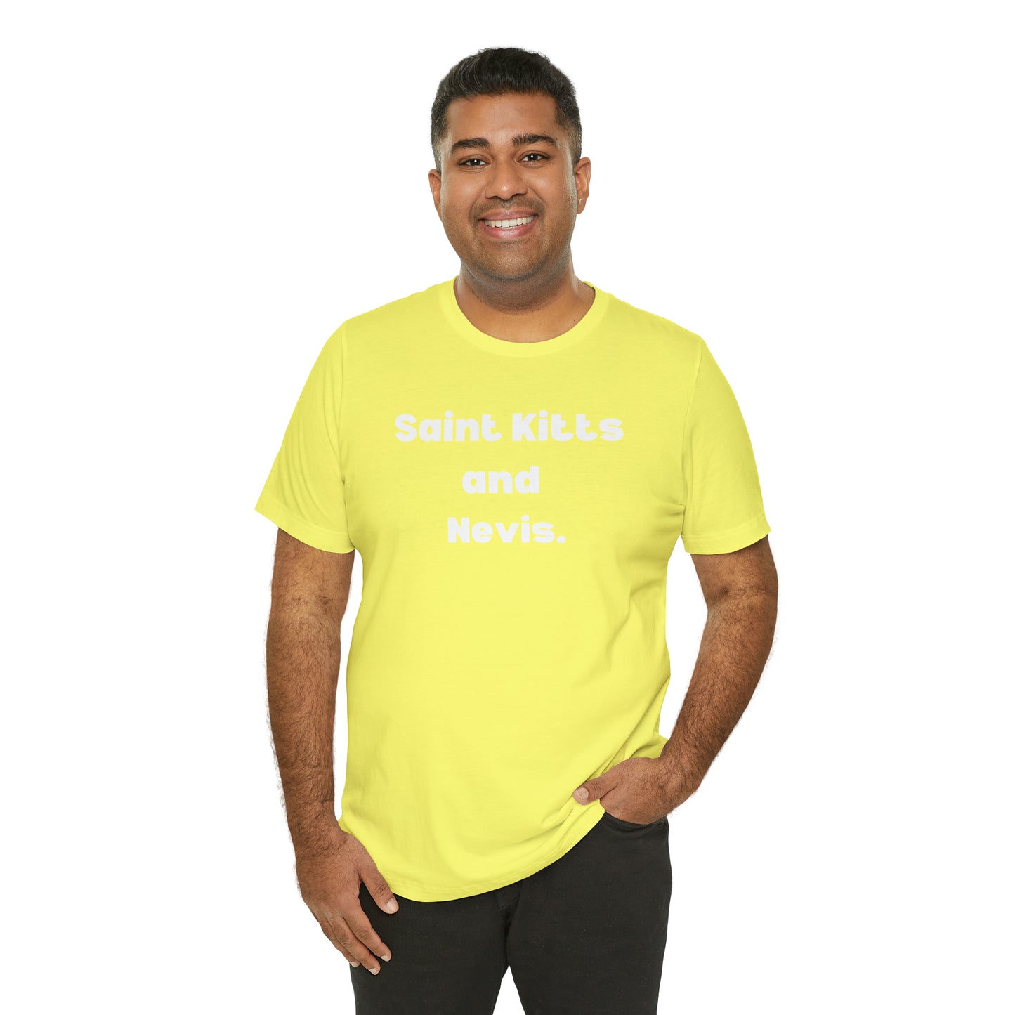 Saint Kitts and Nevis - Unisex Jersey Short Sleeve Tee