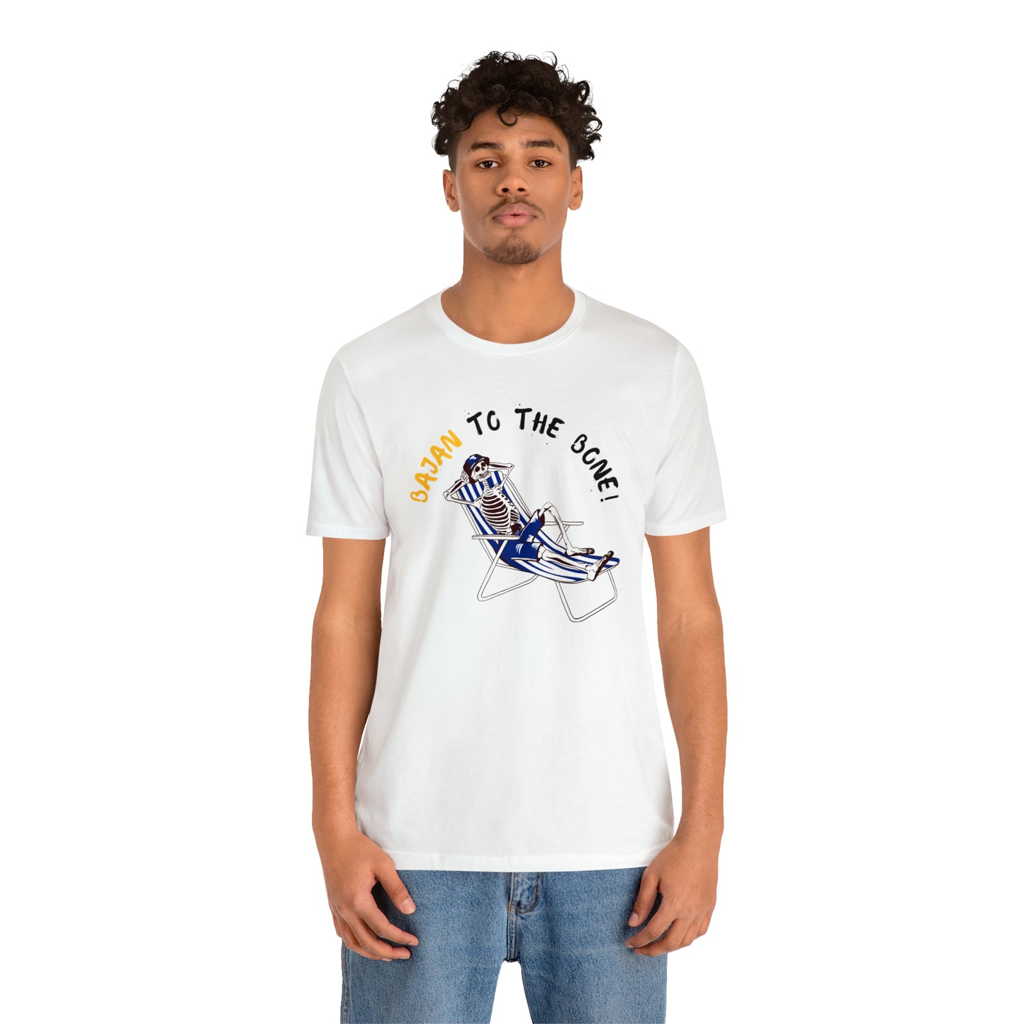Bajan To The Bone - Unisex Jersey Short Sleeve Tee