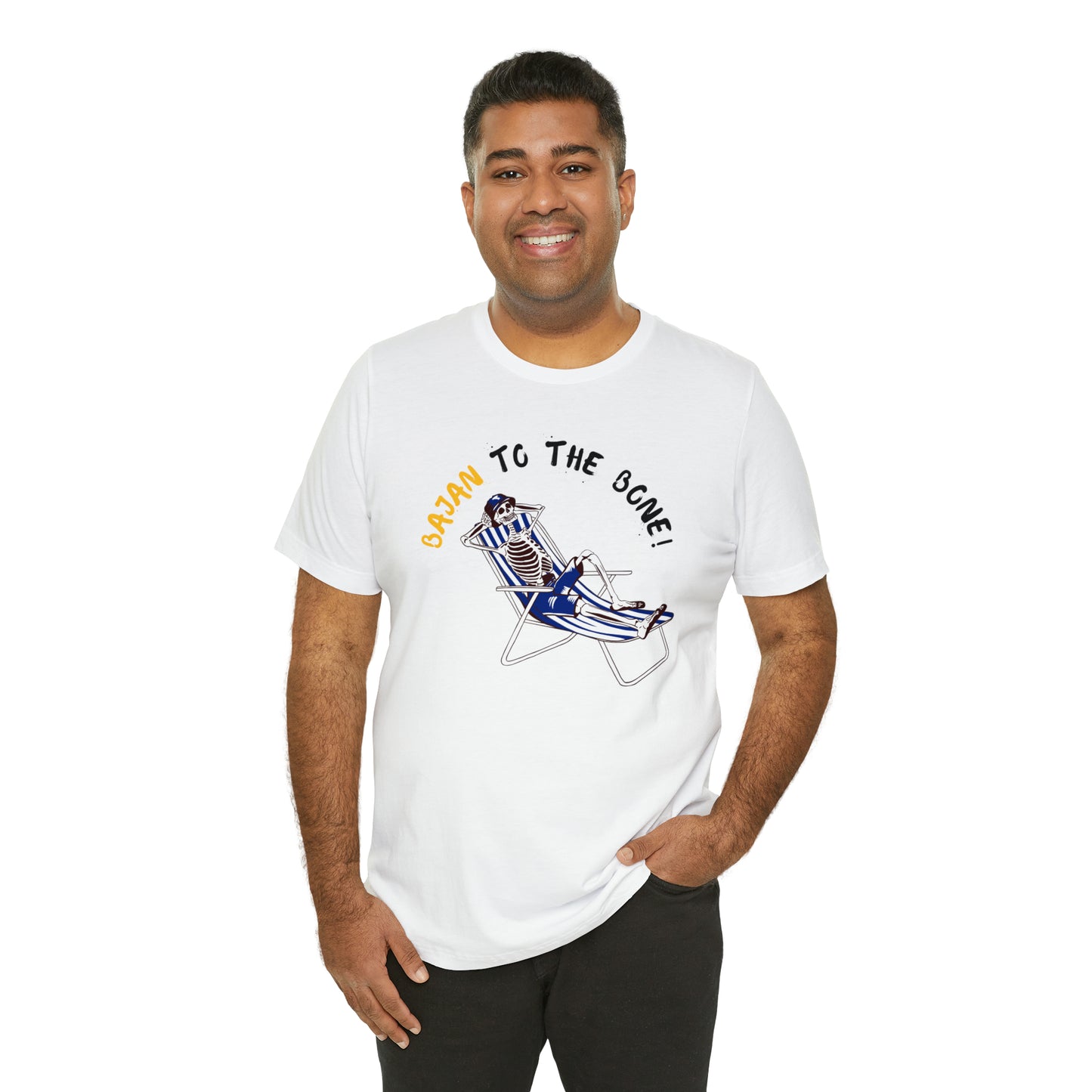Bajan To The Bone - Unisex Jersey Short Sleeve Tee