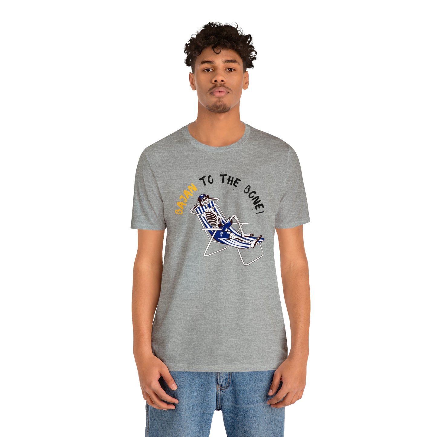 Bajan To The Bone - Unisex Jersey Short Sleeve Tee