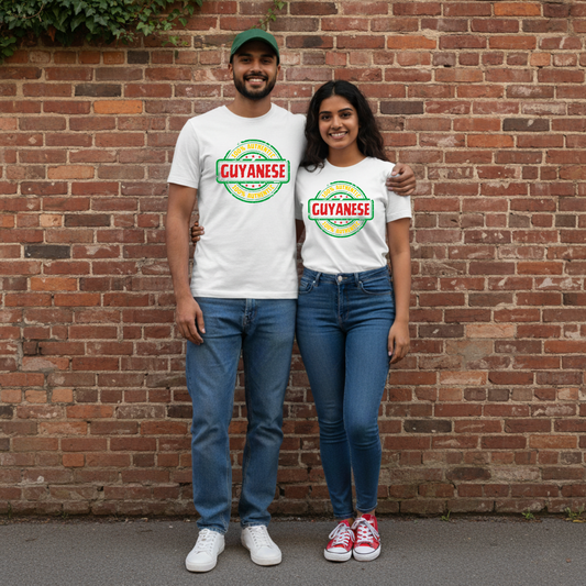 100% Authentic Guyanese - Unisex Short Sleeve Tee
