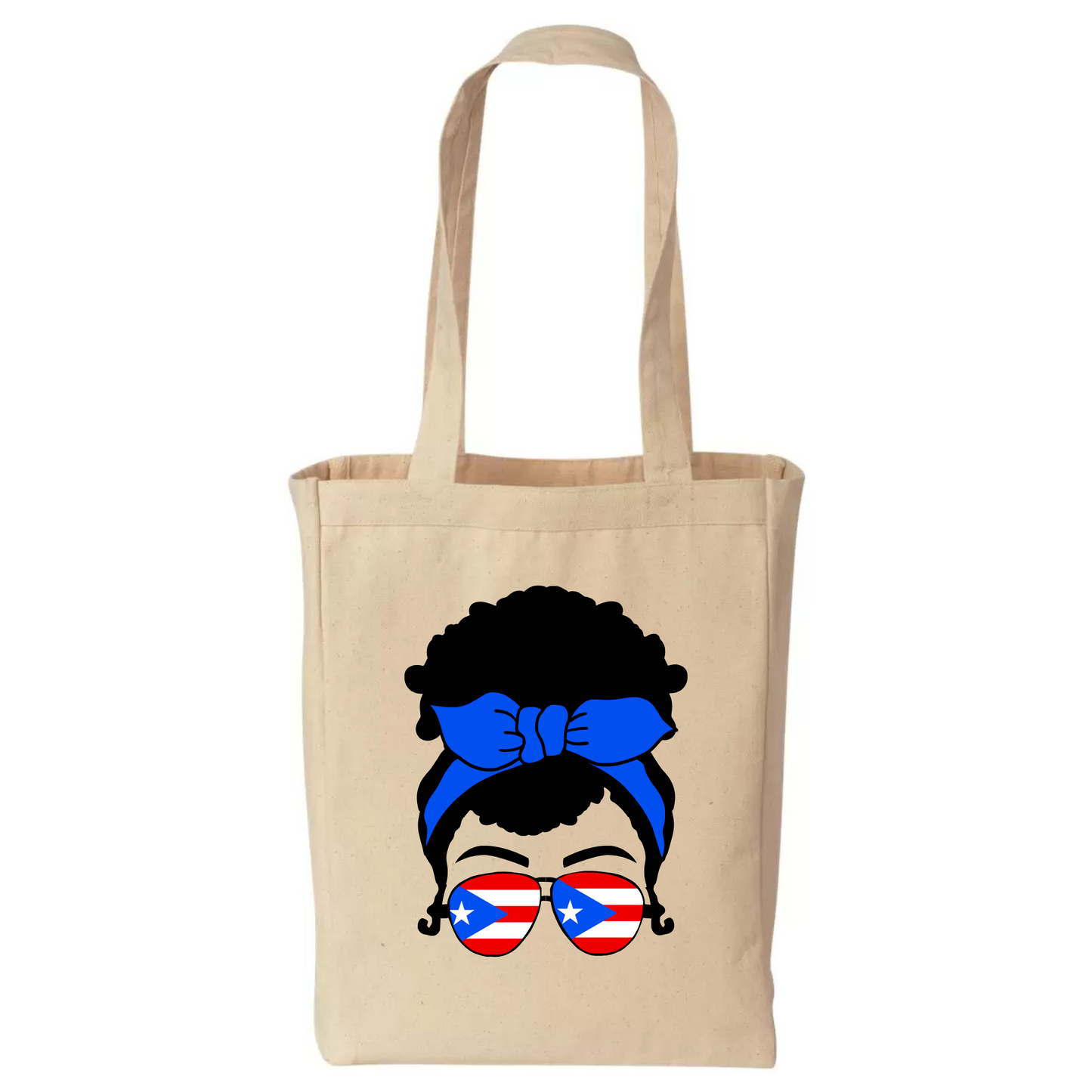 Puerto Rico Sunglasses Girl - Tote Bag