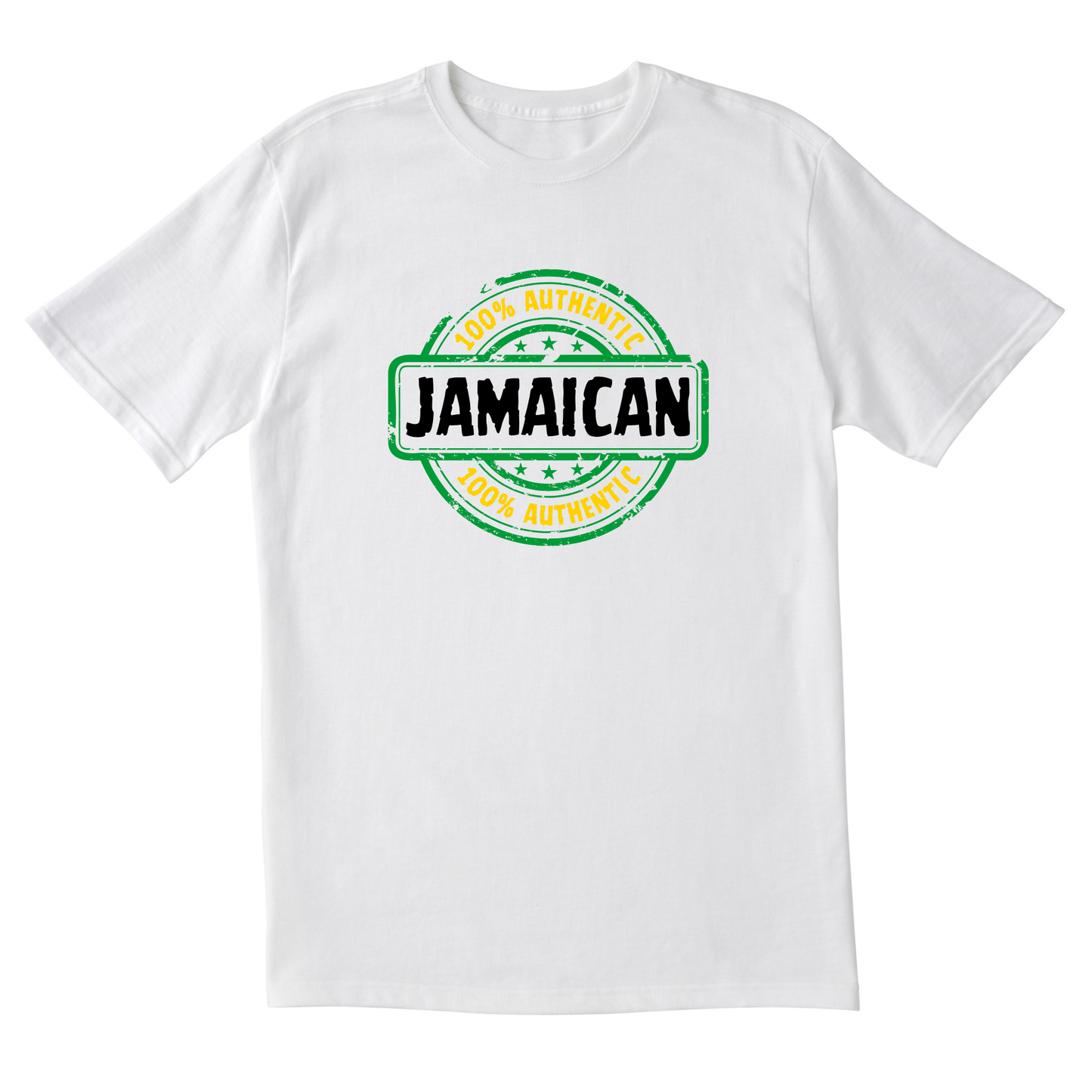 100% Authentic Jamaican - Unisex Short Sleeve Tee
