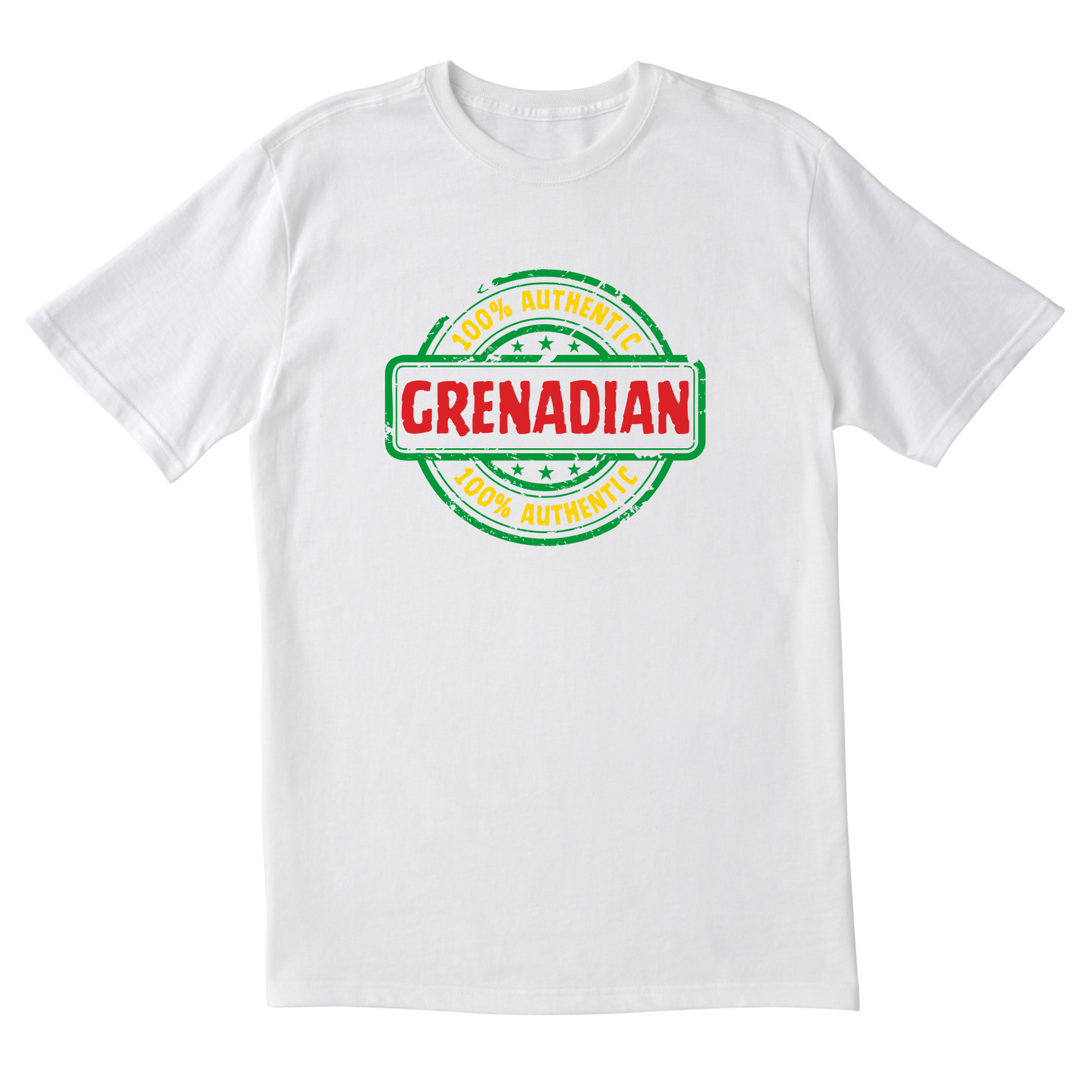 100% Authentic Grenadian - Unisex Short Sleeve Tee