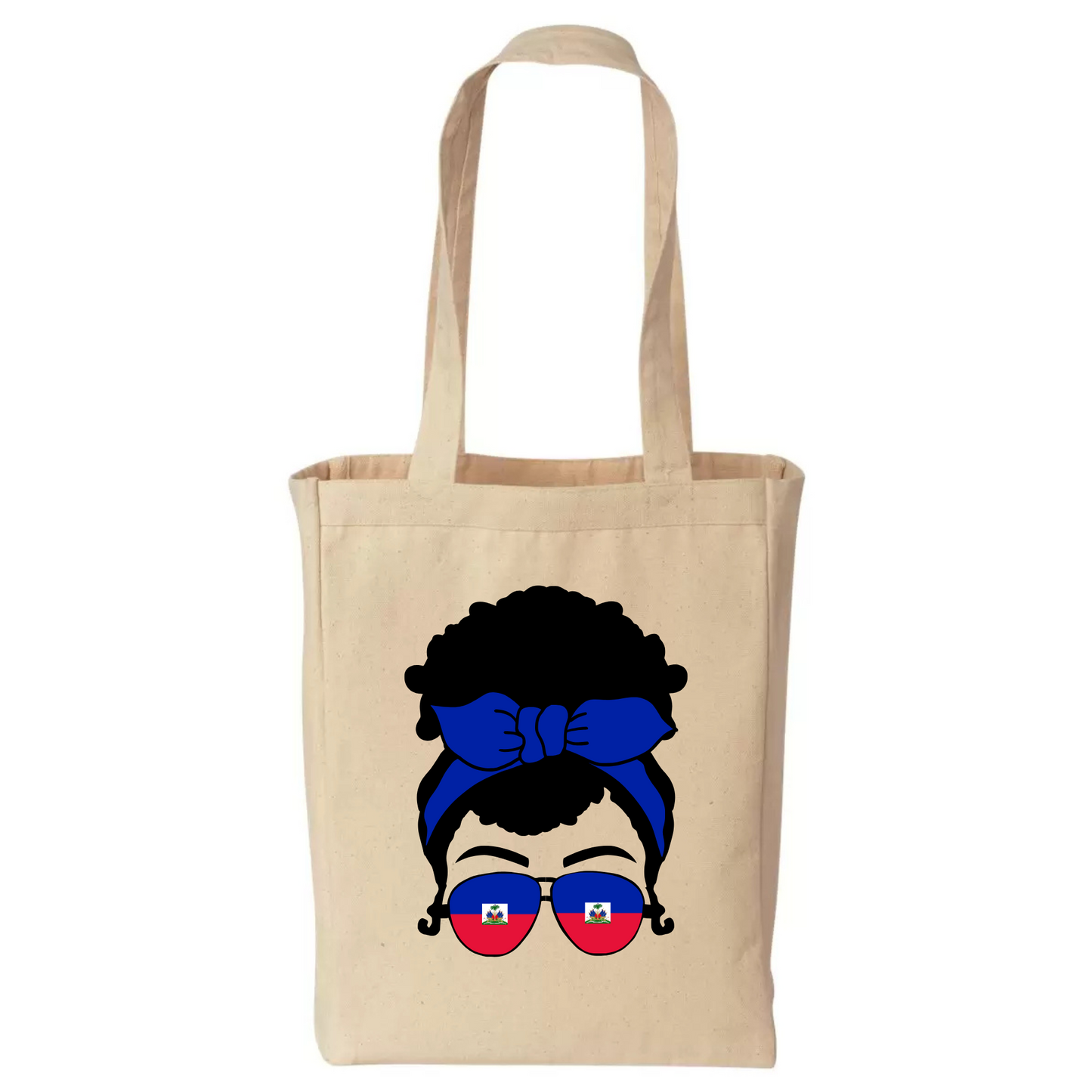 Haiti Sunglasses Girl - Tote Bag