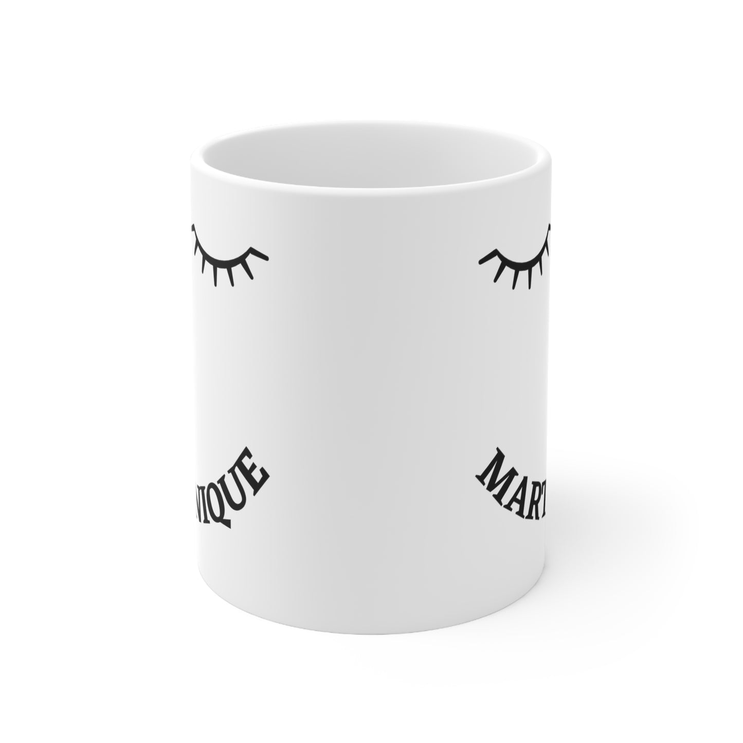 Martinique "Eyelash" Ceramic Mug 11oz