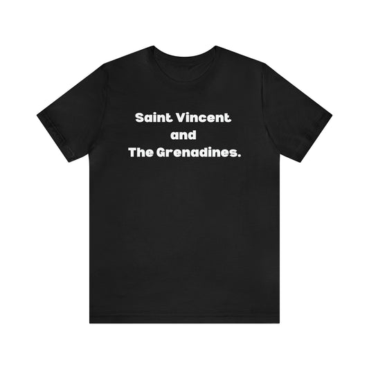 Saint Vincent and The Grenadines - Unisex Jersey Short Sleeve Tee