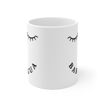 Antigua & Barbuda "Eyelash" Ceramic Mug 11oz