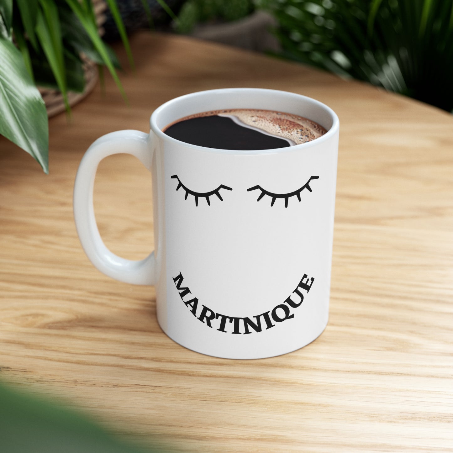 Martinique "Eyelash" Ceramic Mug 11oz