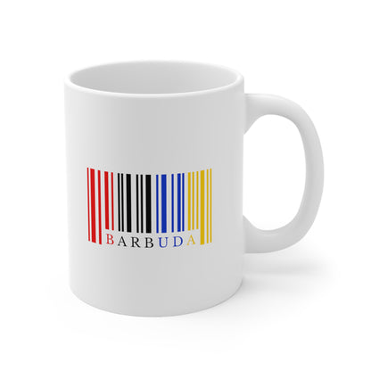 Antigua & Barbuda Barcode Ceramic Mug 11oz