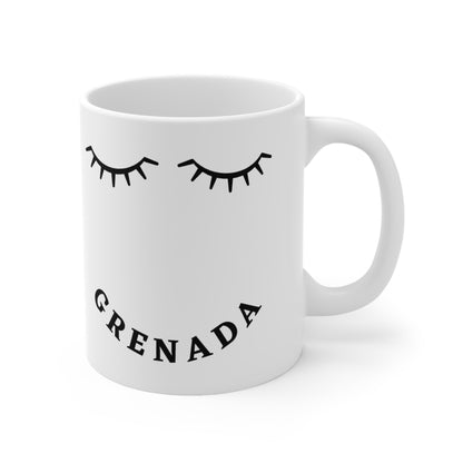 Grenada "Eyelash" Ceramic Mug 11oz