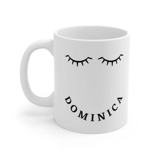 Dominica "Eyelash" Ceramic Mug 11oz