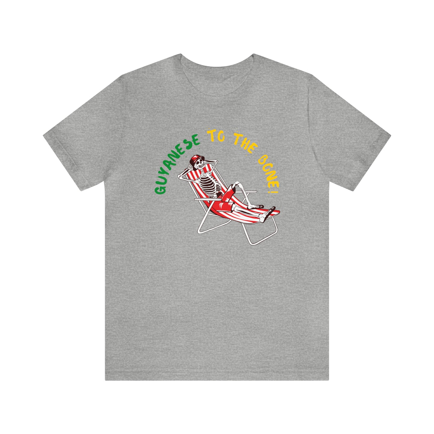 Guyanese To The Bone - Unisex Jersey Short Sleeve Tee