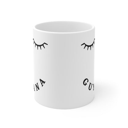 Guyana "Eyelash" Ceramic Mug 11oz