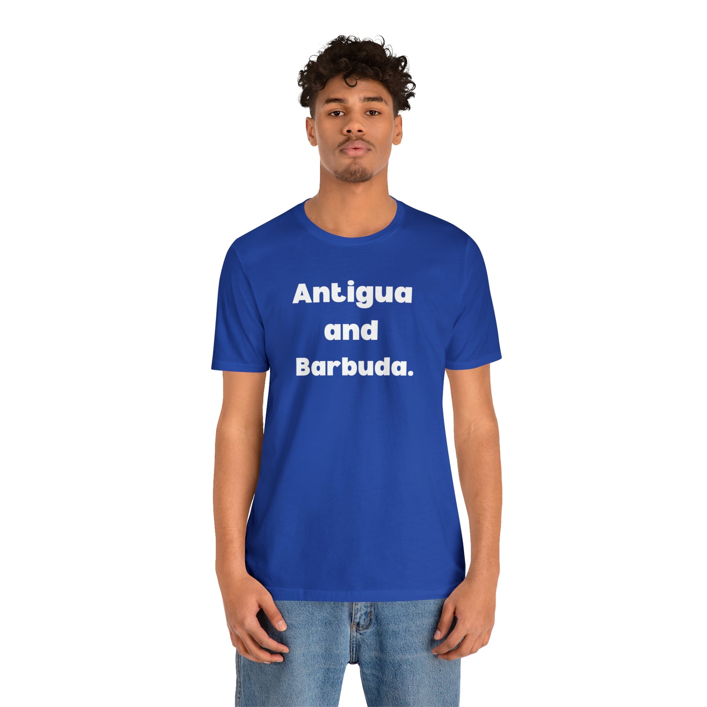 Antigua and Barbuda - Unisex Jersey Short Sleeve Tee