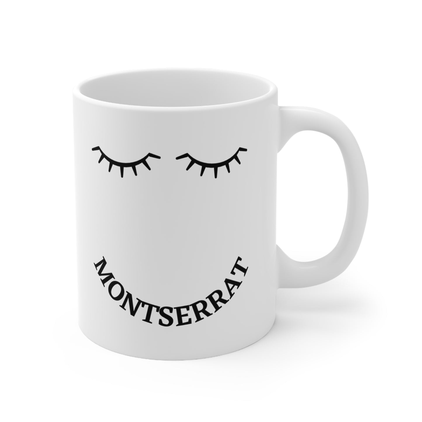 Montserrat "Eyelash" Ceramic Mug 11oz