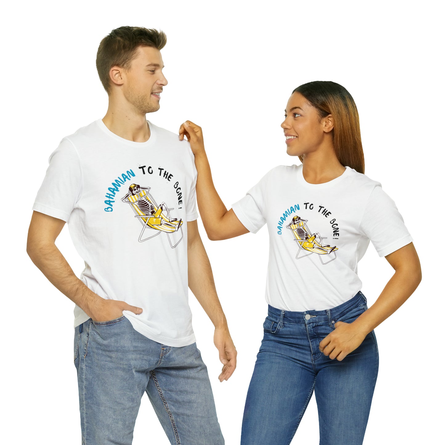 Bahamian To The Bone - Unisex Jersey Short Sleeve Tee