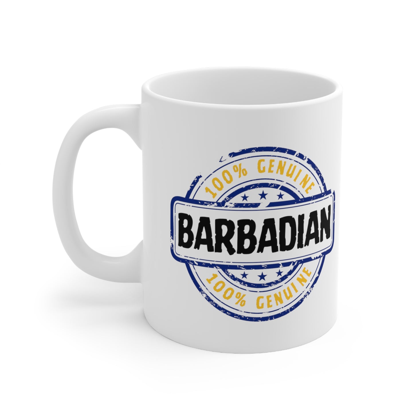 Barbadian Stamp Ceramic Mug 11oz