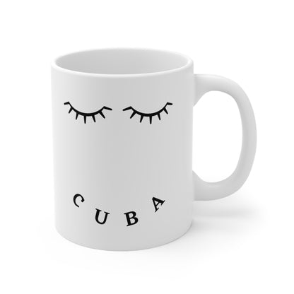 Cuba "Eyelash" Ceramic Mug 11oz