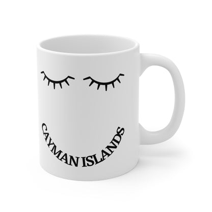 Cayman Islands "Eyelash" Ceramic Mug 11oz