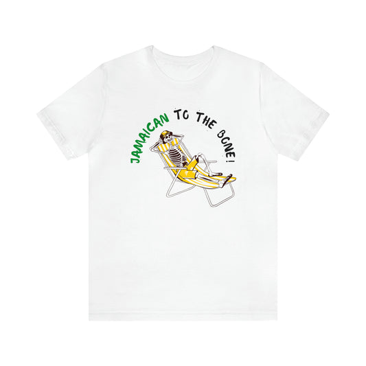 Jamaican To The Bone - Unisex Jersey Short Sleeve Tee