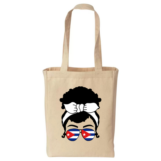 Cuba Sunglasses Girl - Tote Bag