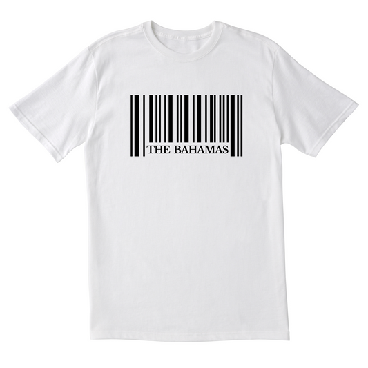 The Bahamas Barcode - Unisex Short Sleeve Tee