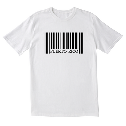 Puerto Rico Barcode - Unisex Short Sleeve Tee