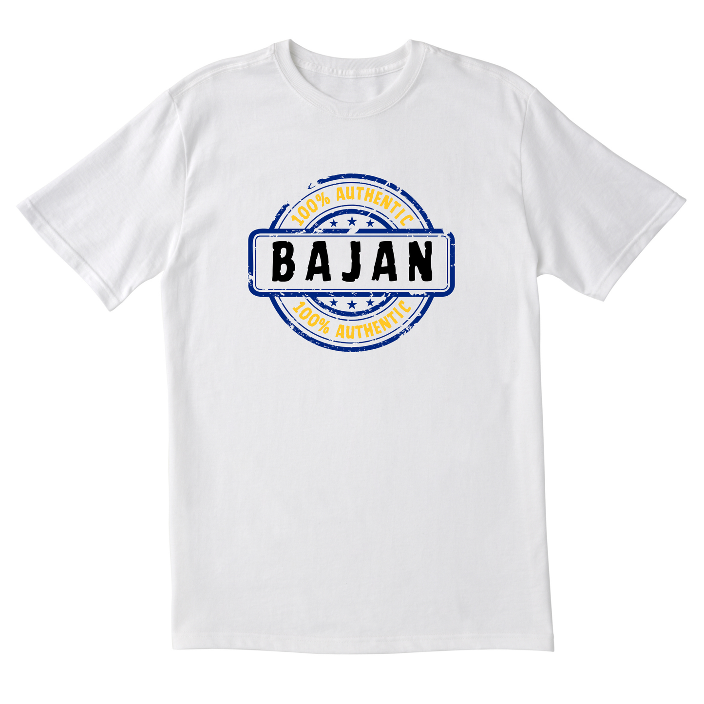 100% Authentic Bajan - Unisex Short Sleeve Tee