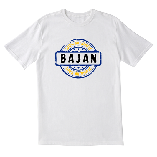 100% Authentic Bajan - Unisex Short Sleeve Tee