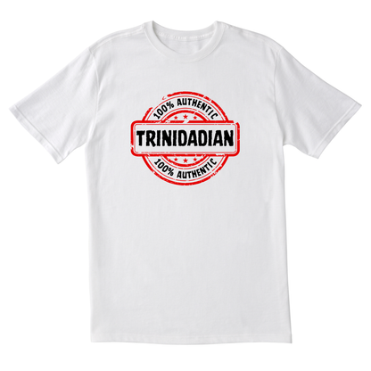 100% Authentic Trinidadian - Unisex Short Sleeve Tee