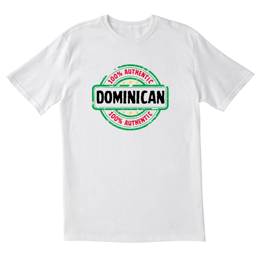 100% Authentic Dominican - Unisex Short Sleeve Tee