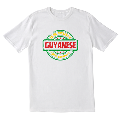 100% Authentic Guyanese - Unisex Short Sleeve Tee