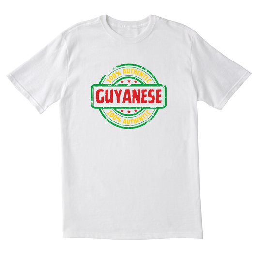 100% Authentic Guyanese - Unisex Short Sleeve Tee