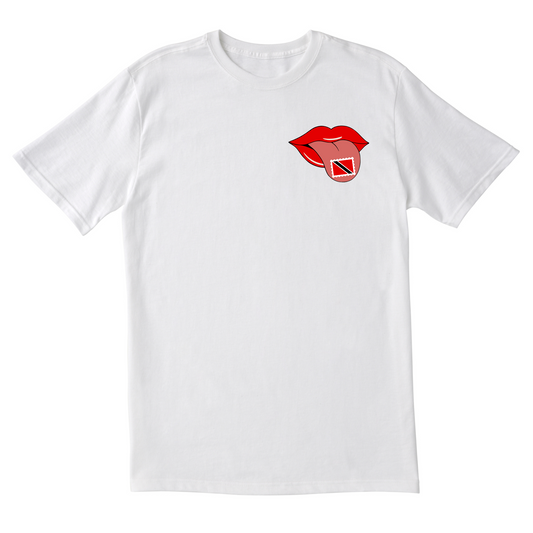 Trinidad Stamp on Tongue - Unisex Short Sleeve Tee