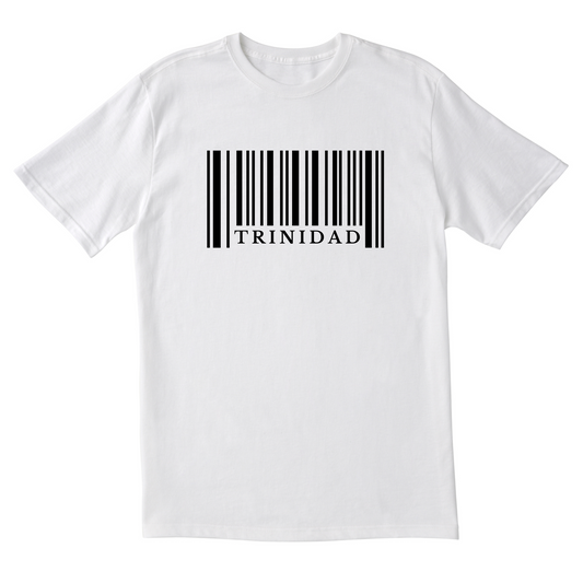Trinidad Barcode - Unisex Short Sleeve Tee