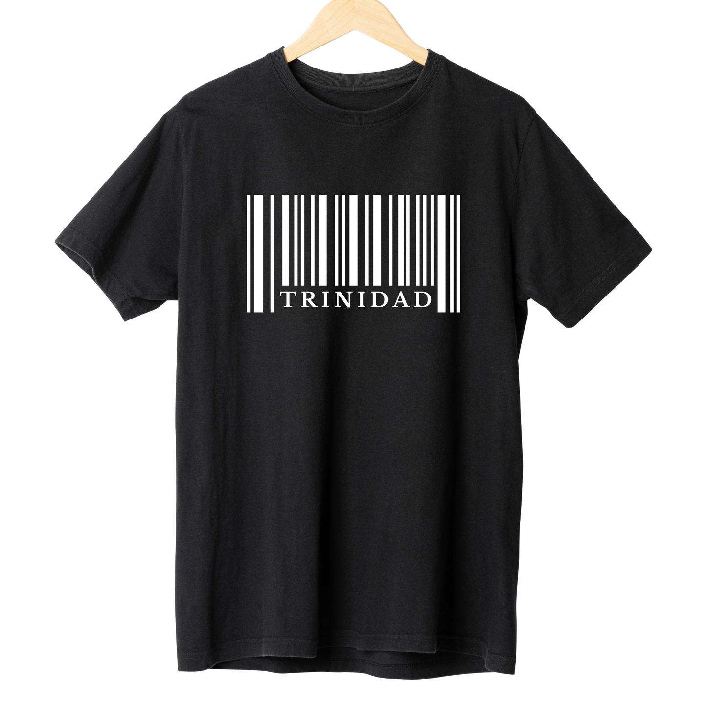Trinidad Barcode - Unisex Short Sleeve Tee