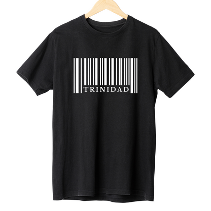 Trinidad Barcode - Unisex Short Sleeve Tee