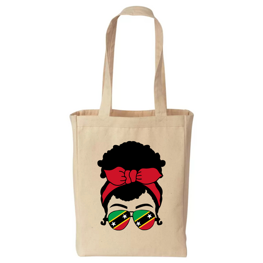 Saint Kitts Sunglasses Girl - Tote Bag