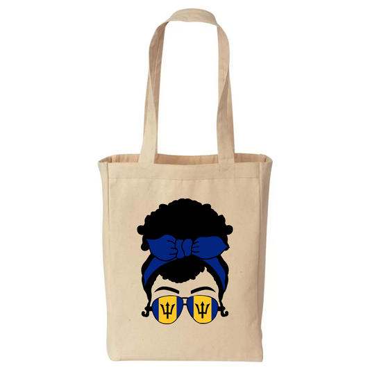 Barbados Sunglasses Girl - Tote Bag